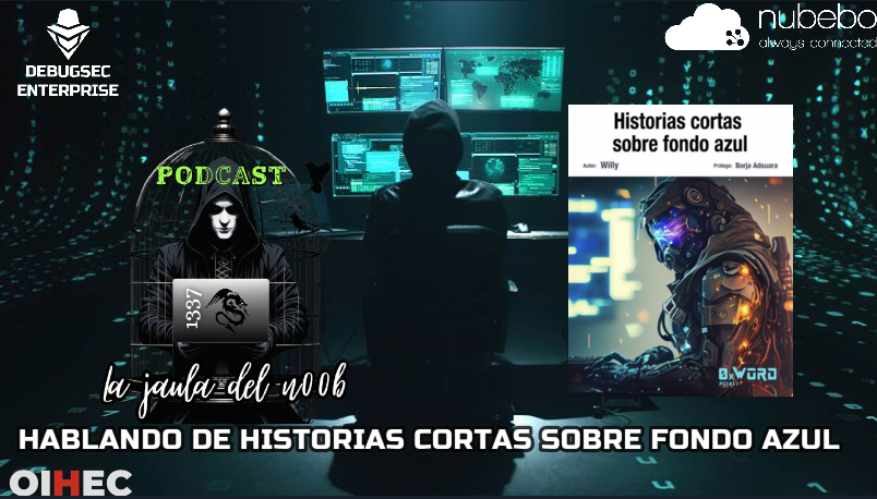 Hablando con el autor del libro 'Historias Cortas Sobre Fondo Azul' @gobispo en La Jaula del N00B!! 😎🎙️🇲🇽🥷🇪🇸 @0xWORD @debugsec1337 @HackersOIHEC @ProtAAPP @poolfme @AxelMetalCyber @Shift_80 #hacking #infosec #hackers #CyberSecurity #book #viral #podcast youtu.be/j8Vhu6_7TNw