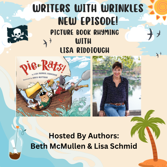 New Episode! Words Matter. Just ask #PB author @lisariddiough! Lisa gives us the lowdown on all things rhyme. Enter to win a copy of Lisa's new #picturebook PIE RATS! US Only. Ends 4/7. #kidlit To enter: 🥧Like & Follow 🥧RT 🥧Tag 2 writer friends writerswithwrinkles.net