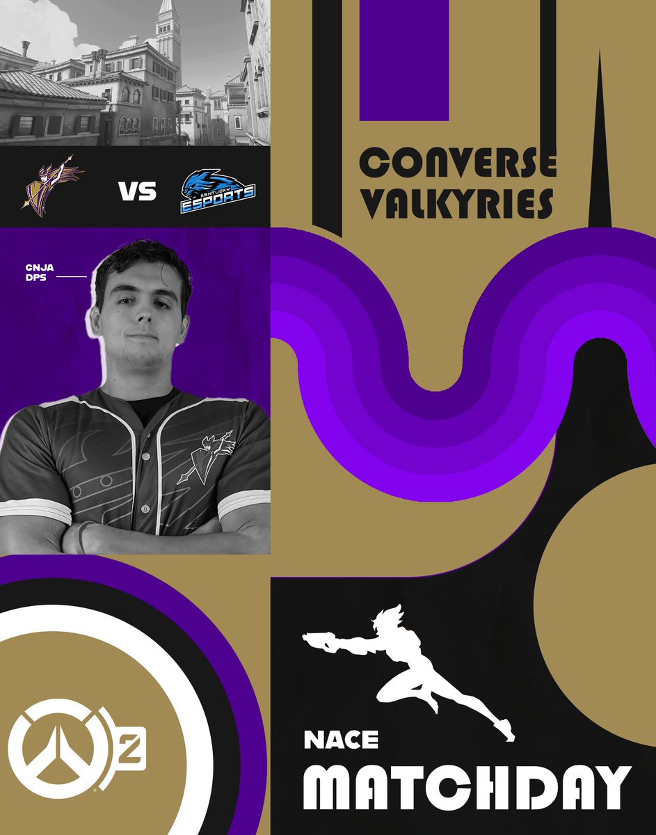 Couldn't make our way up to Kentucky but we get the next best thing. Overwatch plays @ukyesports in NACE Playoffs R016 tonight! #GoValkyries #EmbraceGreatness