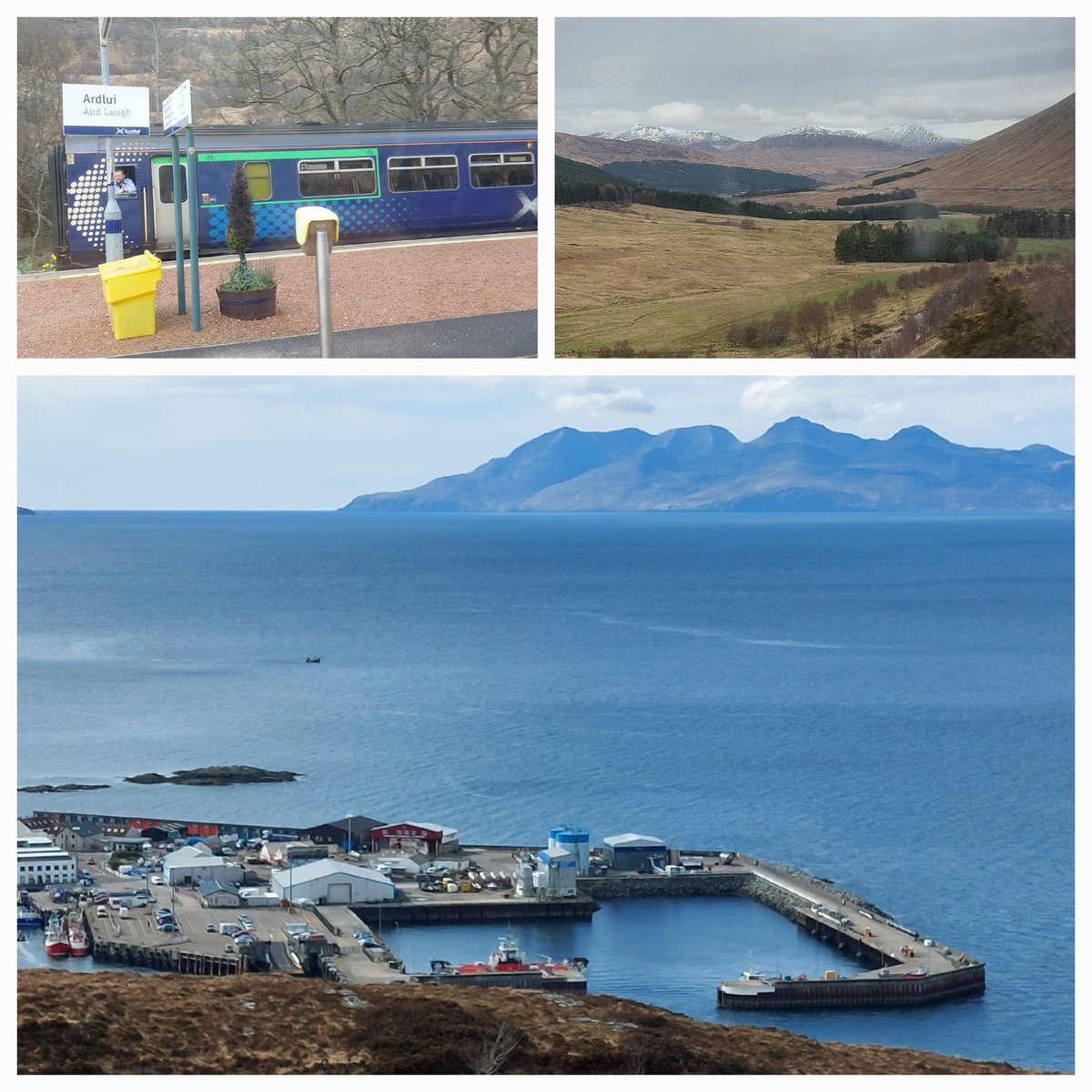 Thanks @ScotRail for a great day out to Mallaig. Really enjoyed the train trip, scenery, food and coffee at Mallaig (although none on the train 😒).