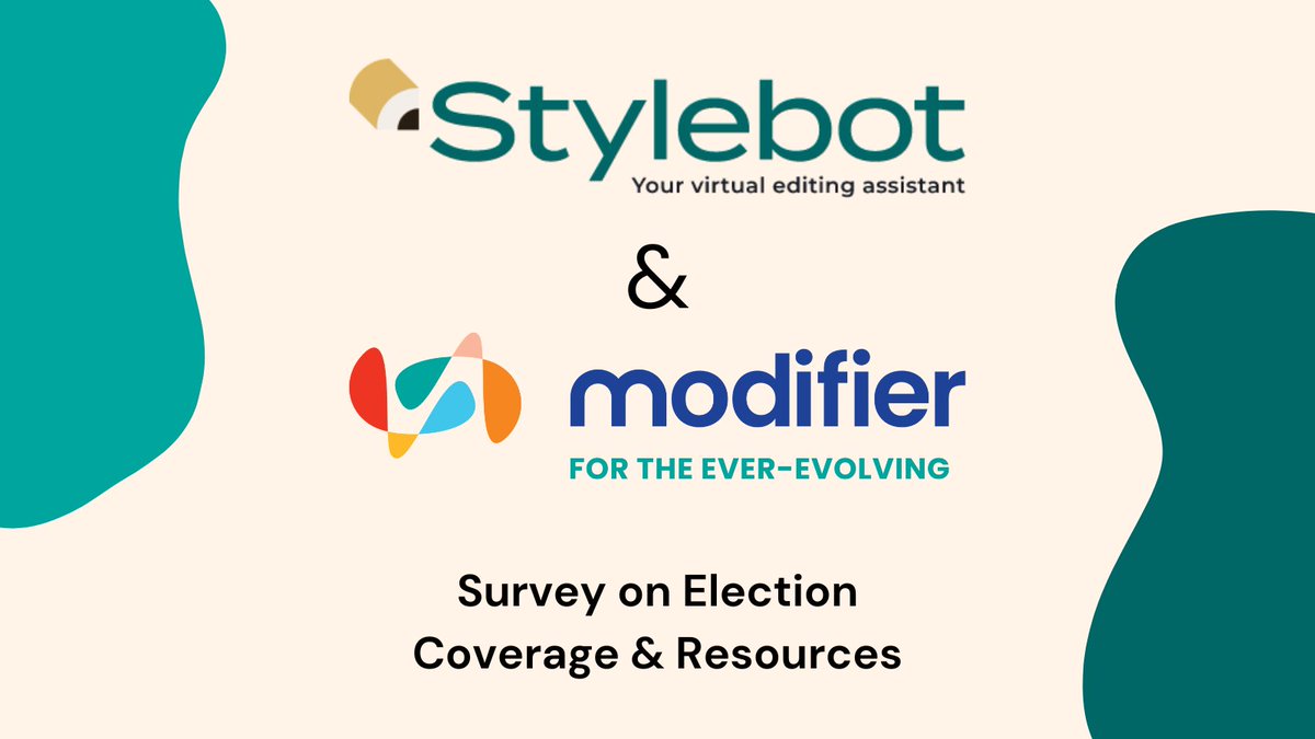 Ready to shape the narrative of the 2024 election? 🤔 As the race heats up, @stylebotapp and @ModifierNews are teaming up to equip #newsrooms with the tools they need for comprehensive coverage. But first, we need your insights. docs.google.com/forms/d/e/1FAI…