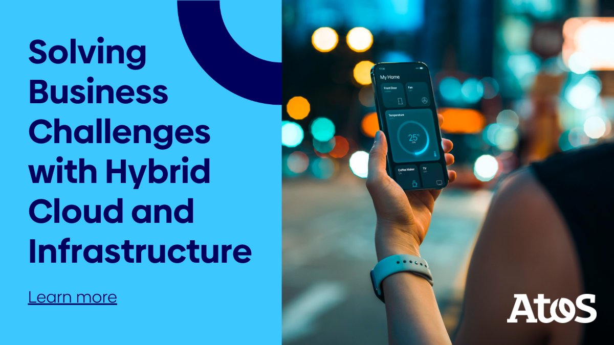 ☁️Atos Hybrid Cloud and Infrastructure services solve modern business challenges with a cloud-based solution that maximizes benefits, #sovereignty, #security, #AI & #data analytics while optimizing costs. Let us help create value for your business💥spr.ly/6019ZZQmx