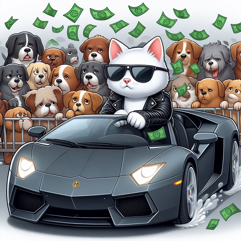 CryptoVirgin85's tweet photo. Take that Dog Coins!

#meme $mew @MewsWorld $memes #memes #memecoin #crypto $crypto https://t.co/AFArieonus