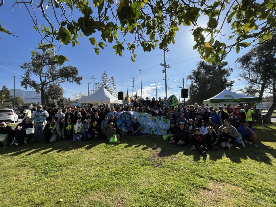 Thank you @CityPlants for another successful #ArborDayLA! On March 16, 2024, volunteers planted about 136 trees and through our partnership’s tree adoption program, 200 seed-grown trees were given out to the @LACity community to help increase our tree shade canopy.
