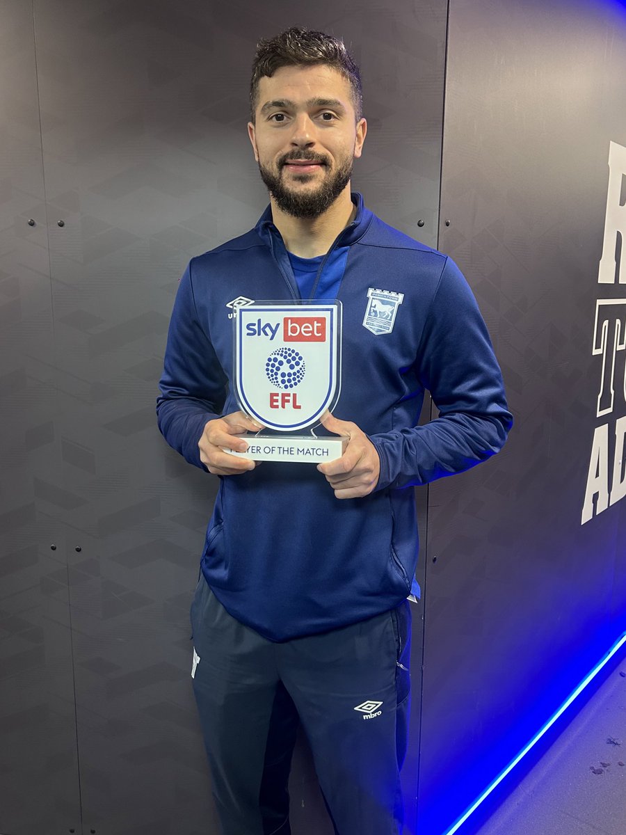 Portman Road is his kingdom! 🇪🇬🙌