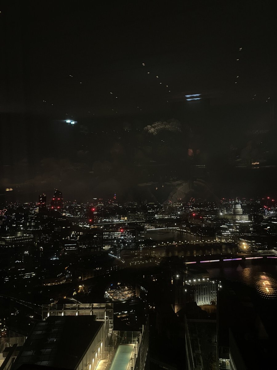 The amazing View restaurant in London🇬🇧The Shard is really amazing 📍