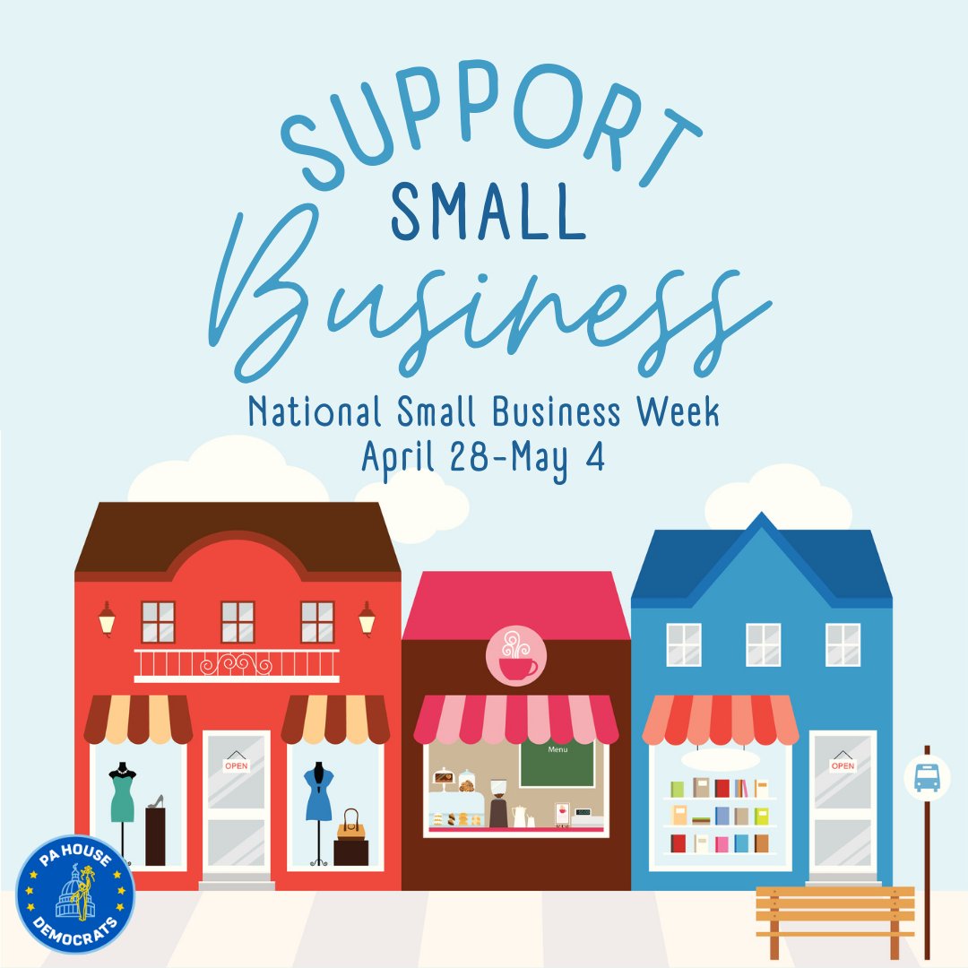 Today is the beginning of #NationalSmallBusinessWeek. Shop local by supporting small businesses, such as Aspinwall Beans 'n' Cream.
