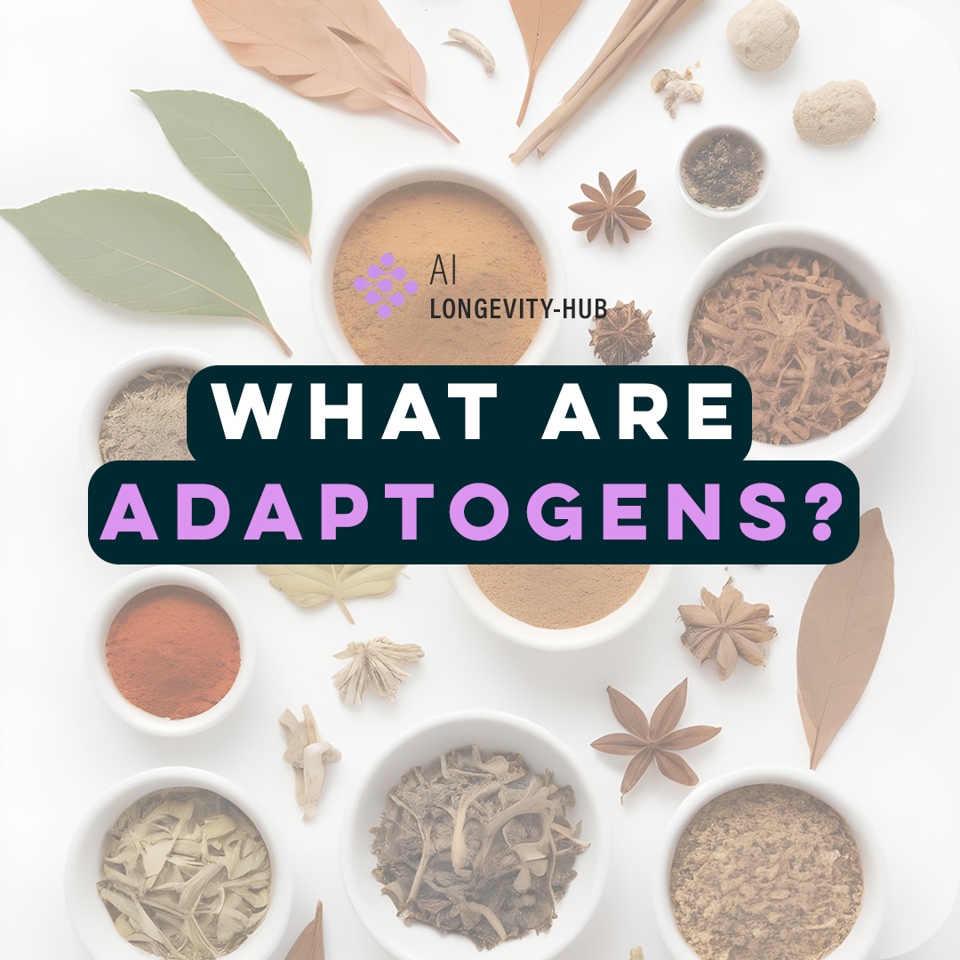 AILongevity_hub's tweet image. #Adaptogens are plant compounds aiding #stress management and balance 💯 
They enhance #internalsystems, boosting vitality, mood stability, and performance. Interacting with the HPA axis, they balance hormones, reducing excess and replenishing deficiencies 👍