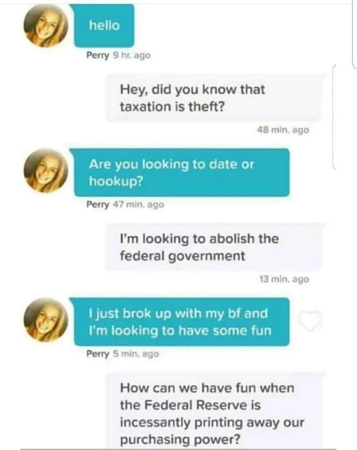 In a distant galaxy #orangepillapp IS a #bitcoin dating app and every conversations looks like this: