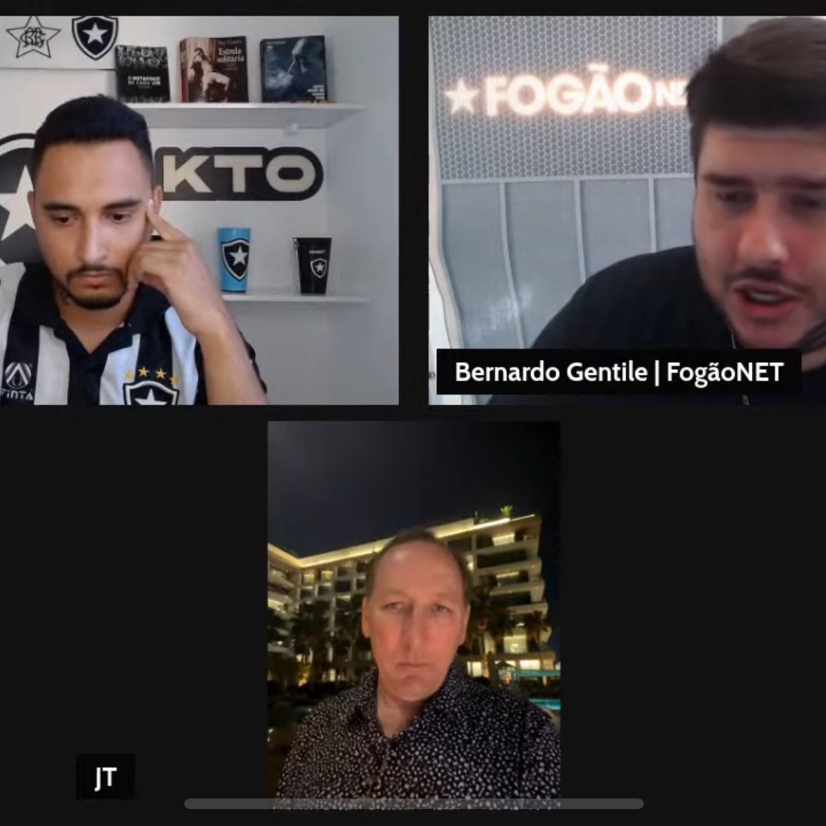 ⚠️ Atenção!

Em entrevista ao <a href="/canaldomedeiros/">Medeiros</a>, John Textor, dono da SAF do Botafogo, dispara contra o Palmeiras:

"Temos provas pesadas, 100% confirmadas de que o Palmeiras vem sendo beneficiado por manipulação de resultados por pelo menos duas temporadas. Desculpe se isso vai