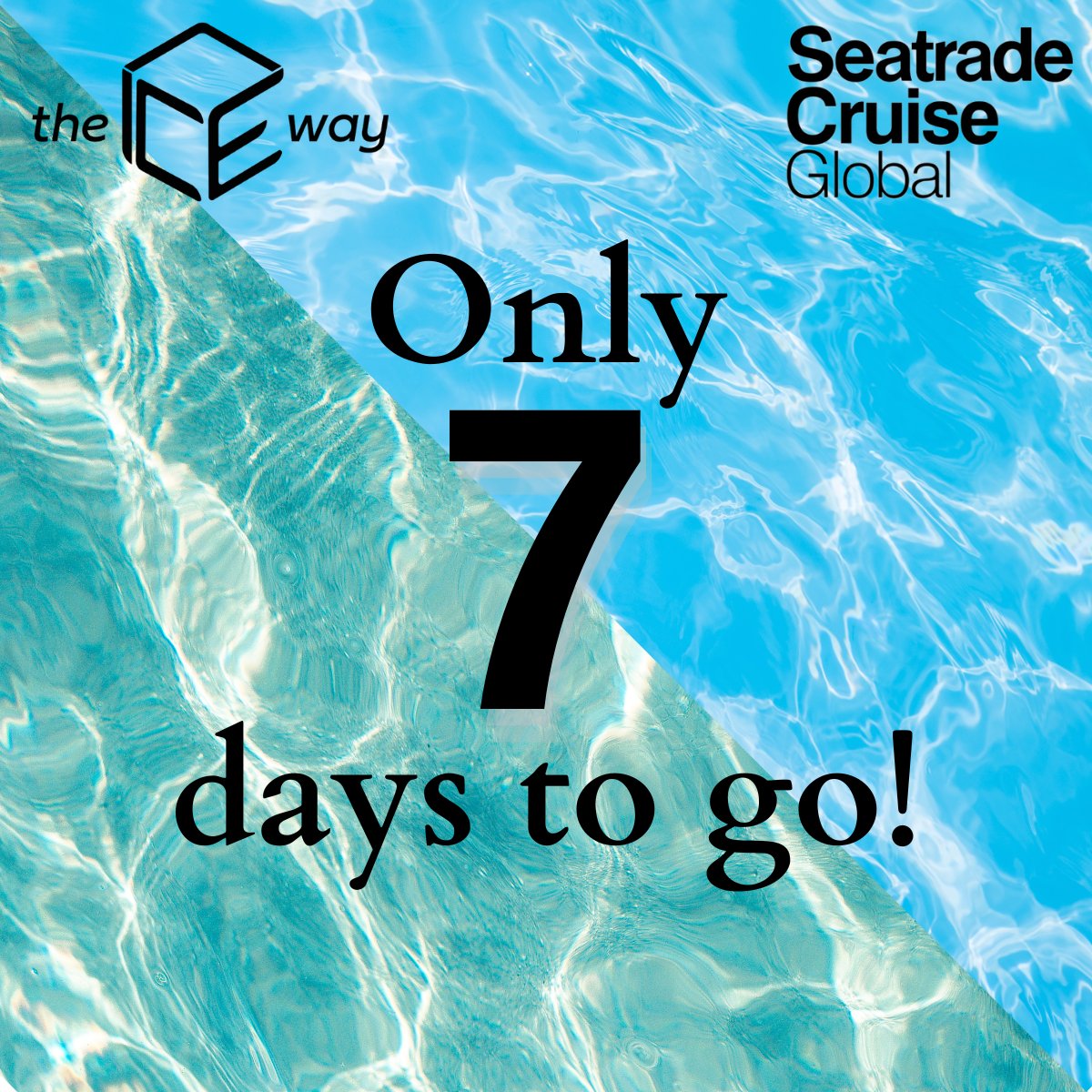 Only 7 days left until the start of Sea Trade Cruise Global! theICEway team are getting ready to head over to Miami for this amazing event.
If you would like to find out more about Seatrade Cruise Global, please visit: hubs.ly/Q02rnGM50
#Seatrade #theICEway #Cruise