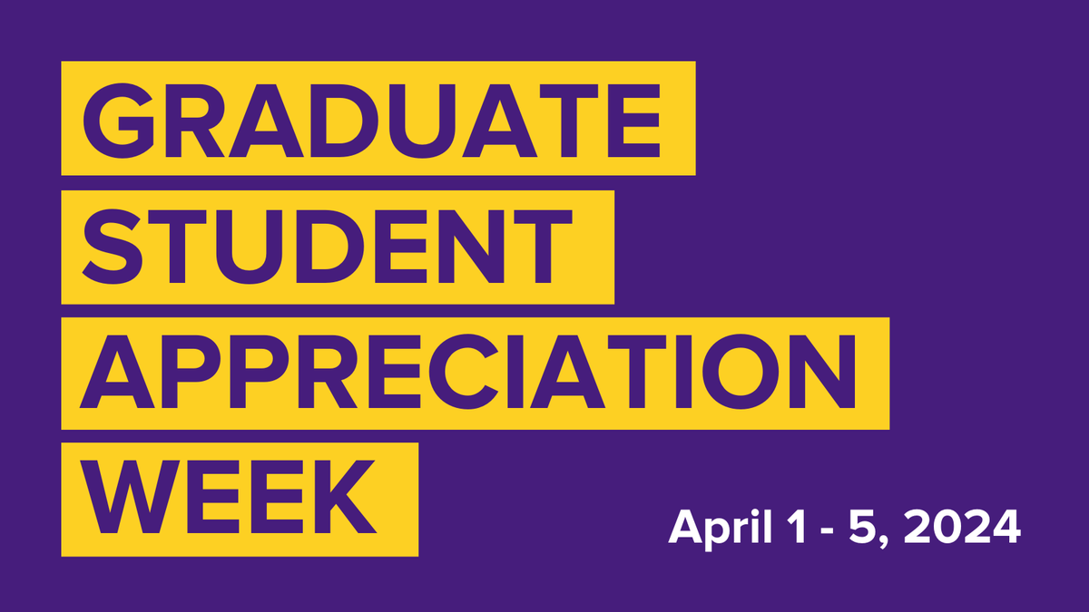 It's #LSUGradStudentAppreciation Week!!! It’s a special week to celebrate our amazing graduate students' contributions, impact, and value. Event Schedule: lsu.edu/graduateschool…