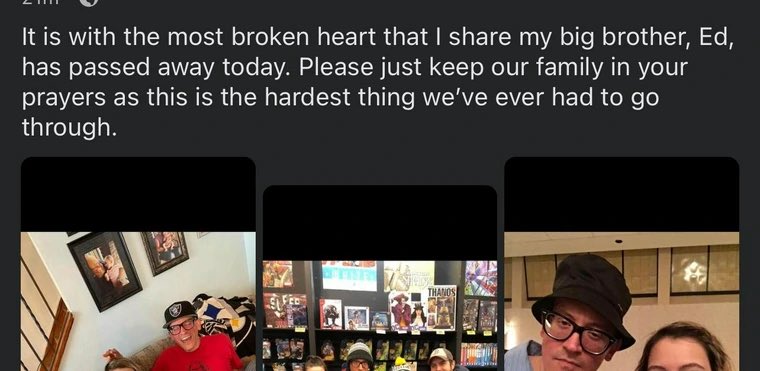 EthanVanSciver's tweet photo. Ed Piskor confirmed dead. https://t.co/S4QpELyJLN