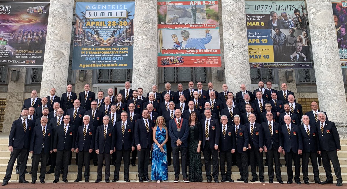 We’ve had an amazing time here on tour in Florida. Final concert tonight at St. Boniface Church, Sarasota.