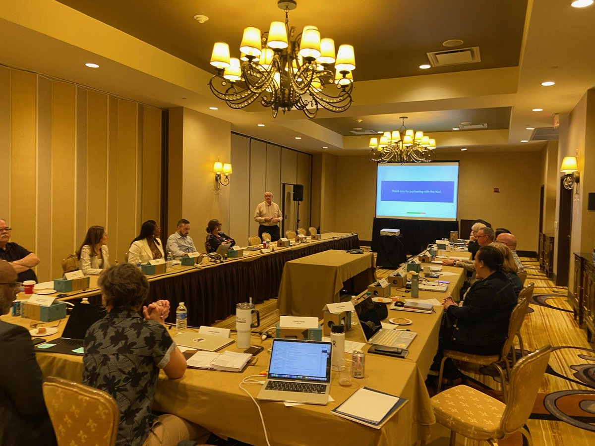 #NASWA President and CEO Scott B. Sanders is in New Orleans for the National Labor Exchange (NLx) Steering Committee meeting and is providing attendees with #NASWA updates.