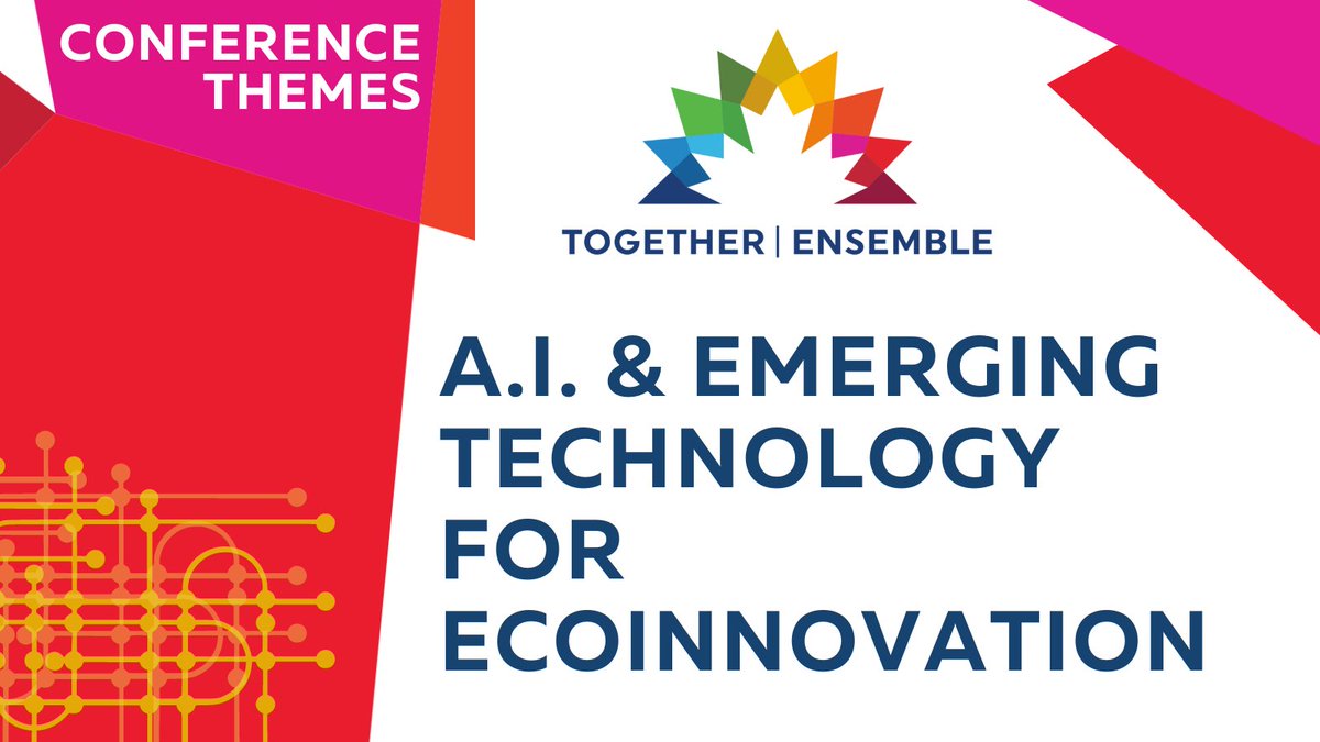 Dive into innovation for the SDGs through topics like #AI & emerging tech for #ecoinnovation at #TogetherEnsemble! 🤖 Explore how harnessing the power of tech is crucial for driving sustainable development. 🌎 Register now! togetherensemble.ca