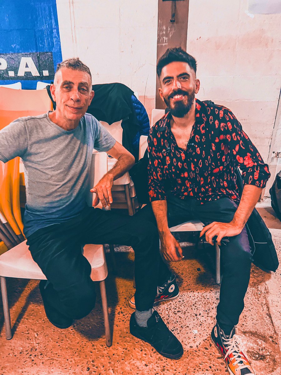 Con Walter en camarines de SUPA Puerto Madryn