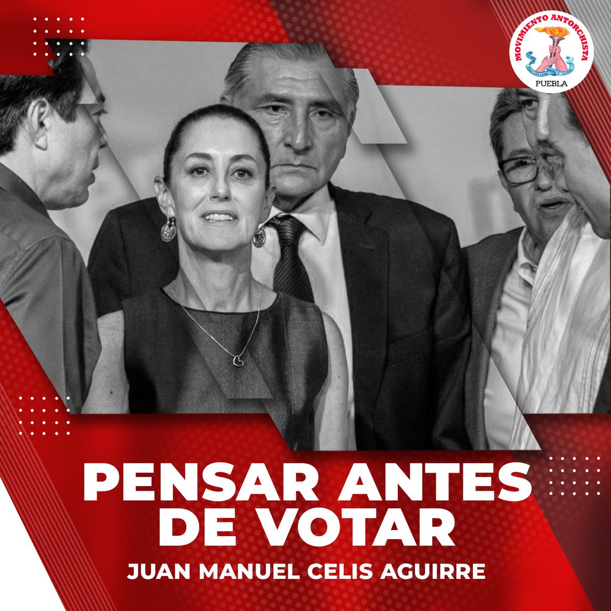 CelisAguirre's tweet image. Pensar antes de votar
 
Este fin de semana, en México se iniciaron las elecciones más grandes en la historia de nuestro país: es decir, las campañas federales para presidente de la república… 

Artículo completo en: facebook.com/share/etbDfopU…