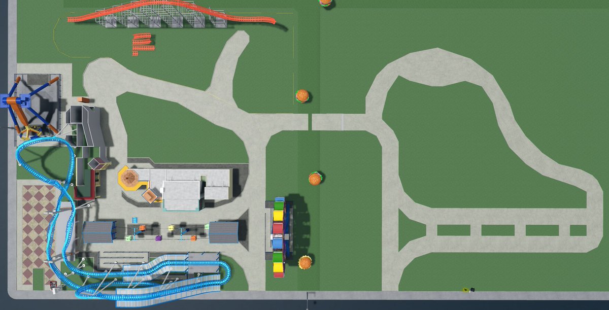 BIG PARK UPDATE!!
- Ferris Wheel, Cable Car Ride, and Giant Frisbee Ride Added
- Park Expansion on my Alt Account (had to buy all of the gamepasses 😭)

#bloxburg #bloxburgbuild #roblox #robloxbloxburg #rollercoaster