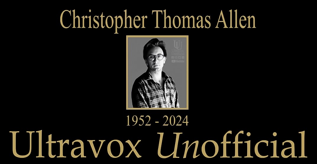 It is with profound sadness that I announce the death of Chris Cross to the group. As a mark of respect to Chris and his family, activity in the group will be suspended until further notice ... Any further information will be posted at an appropriate time ...