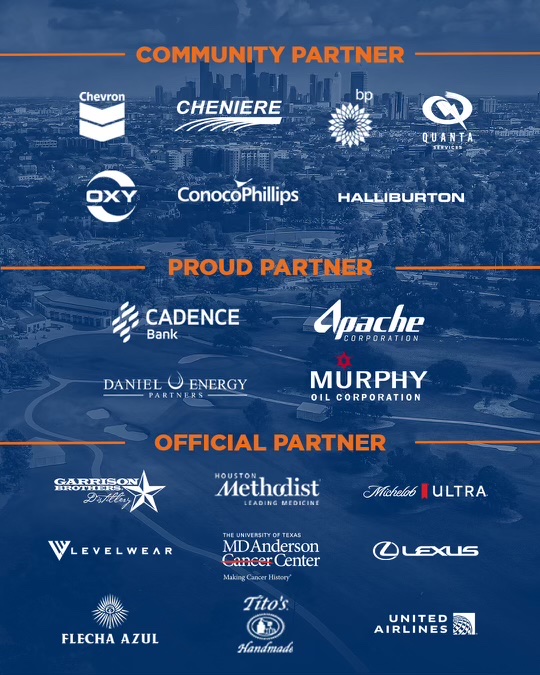Thank you to our incredible @TCHouOpen sponsors!
