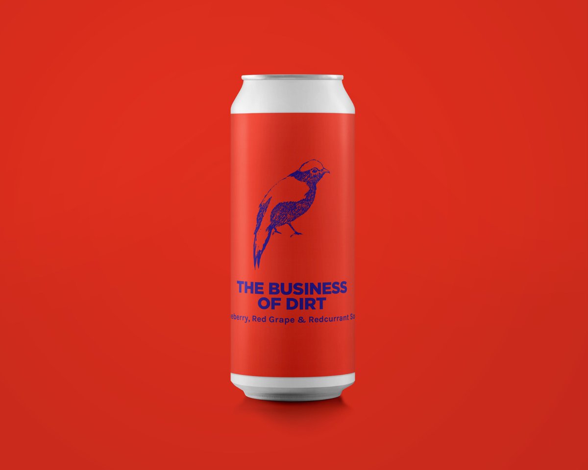 THE BUSINESS OF DIRT 🦜 If you're sufficiently impressed, you will have a Blueberry, Red Grape and Redcurrant Sour with the geezer with the best moves. Coming Wednesday 03/04 ⚡️