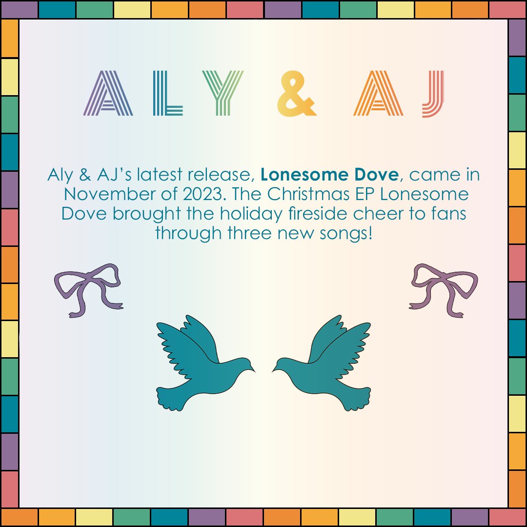 Learn more about Bold Love Fest performers & iconic sister duo @alyandaj ! ☀️💌🌵🎀🕊️ Get your tickets now to see them live at Daily's Place on June 15th! ticketmaster.com/event/22006056…