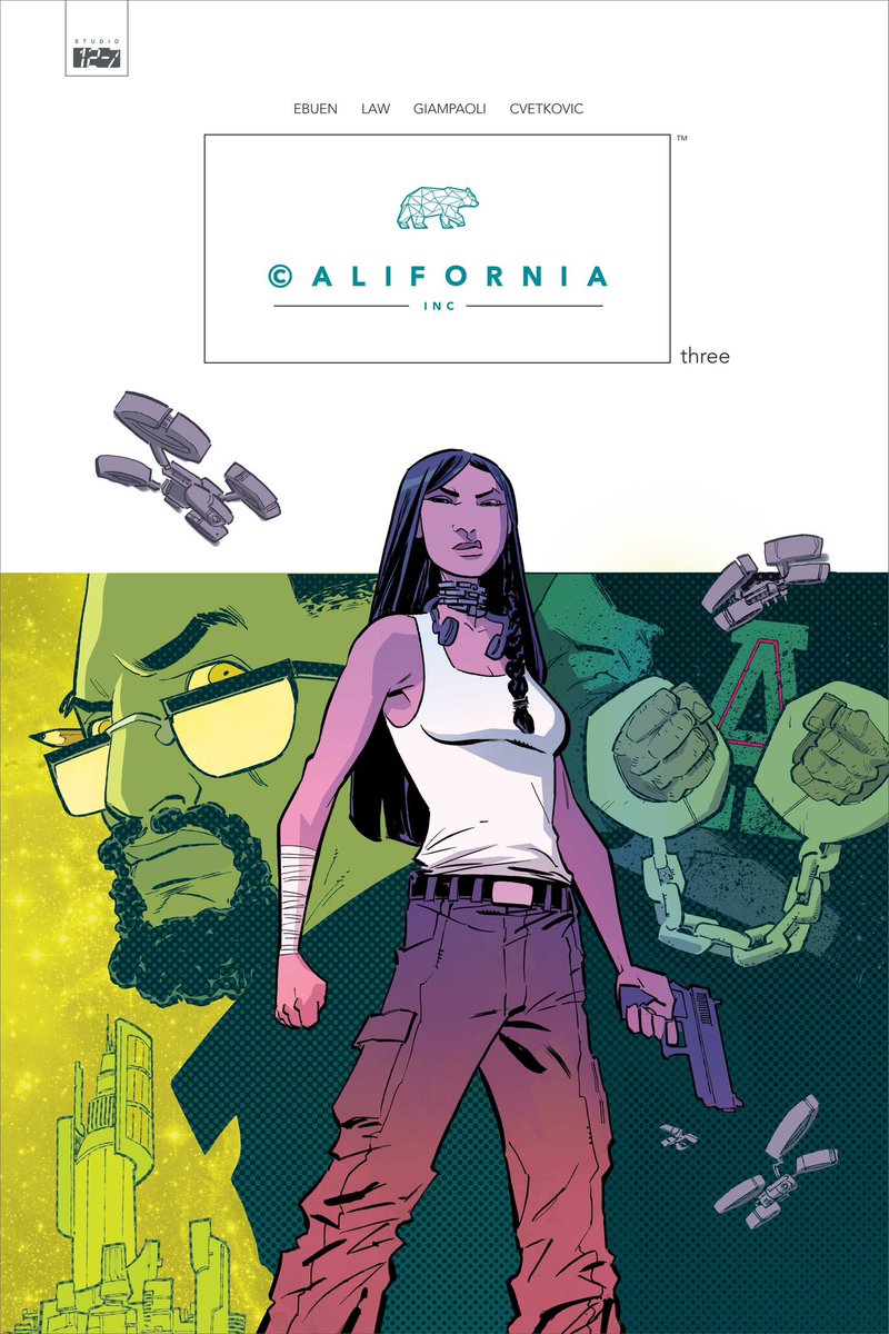 We’re still enjoying that post-WonderCon glow, and now 81% funded! There’s catch-up options for #CaliforniaInc issues 1-3, discounted retailer bundles, digital options, and some amazing variant covers!