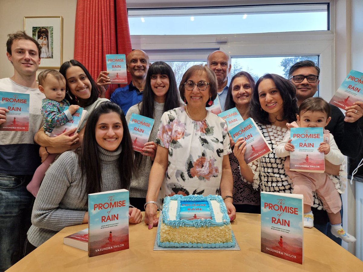 vasundrajay's tweet photo. Today we celebrated the much awaited Publication Day with all my family around me and a beautiful blue cake. I had the best time. 😊

Thank you so much if you've already pre-ordered. It is officially out now on Amazon. Cheers! 🥂

https://t.co/Xv8nZjEvP8 https://t.co/1fFET01YsH