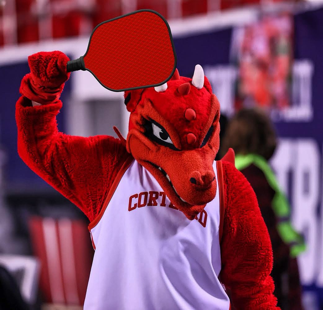 Coming Fall 2024: Cortland’s first NCAA Division I sport in pickleball. We’ll probably win the natty in that too. 🏆 #RedDragonPride #AprilFools