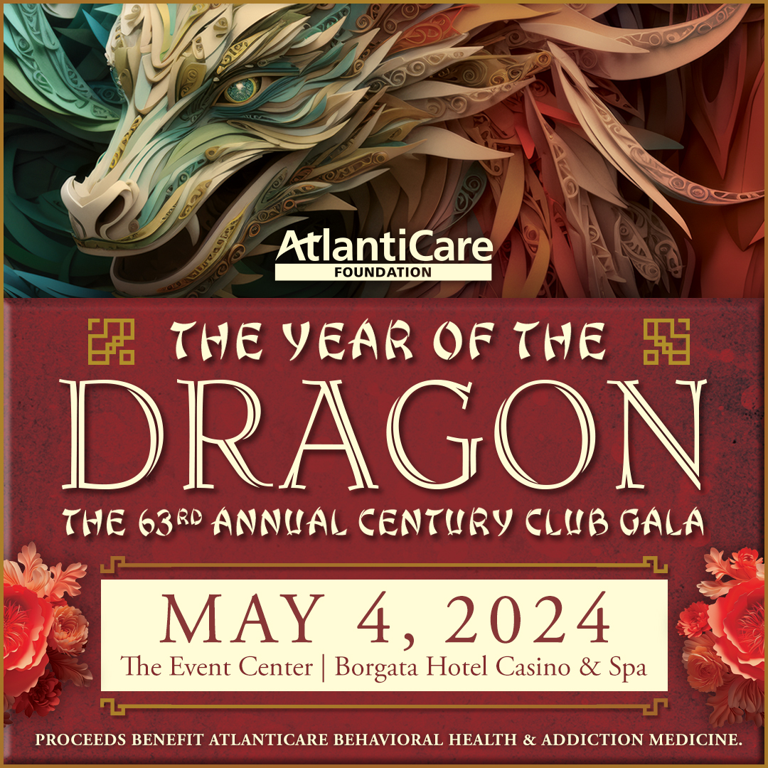 Embrace the spirit of power, strength, and fortune as the @AtlantiCareNJ Foundation celebrates the Year of the Dragon! Indulge in fine dining and dance the night away during this special celebration to honor the 2024 Edward R. Knight Award Recipients. business.acchamber.com/events/details…