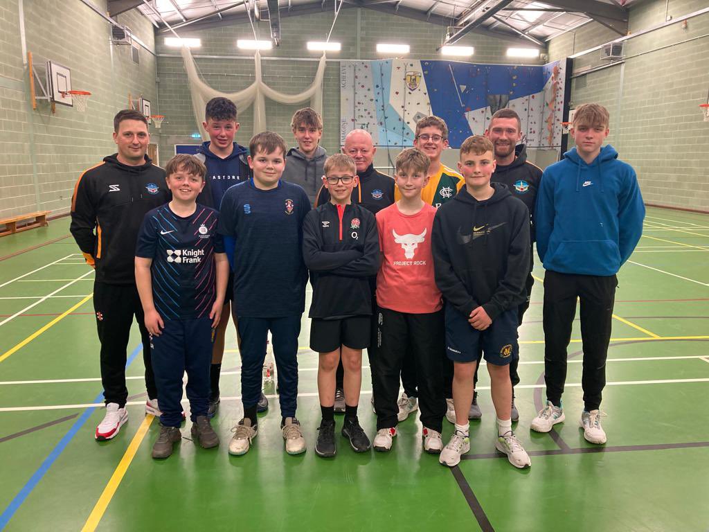 Last Monday saw the completion of our 2023/24 Winter Course until we return in September! 

Thank you to all the players, parents &amp; additional coaches for supporting the course!🏏🏏