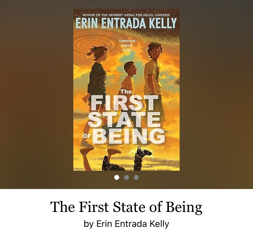 #mgbookchat - I’m currently reading this fabulous new book by the one and only @erinentrada 4/1/24
