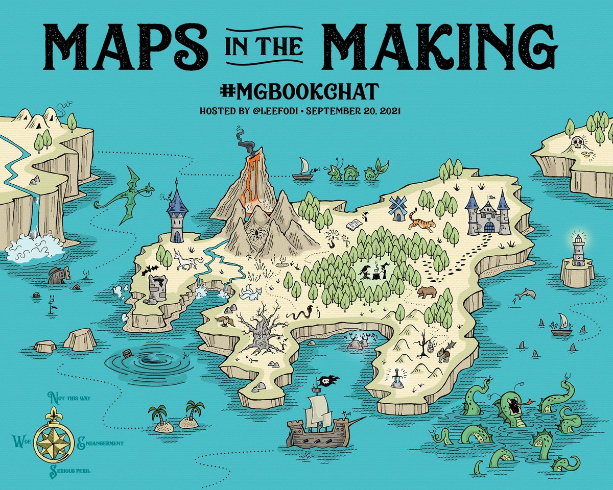 Over the years, #mgbookchat has provided me with so many book recs, connections, and friendships. And I really enjoyed the time I hosted a topic on maps in MG books.