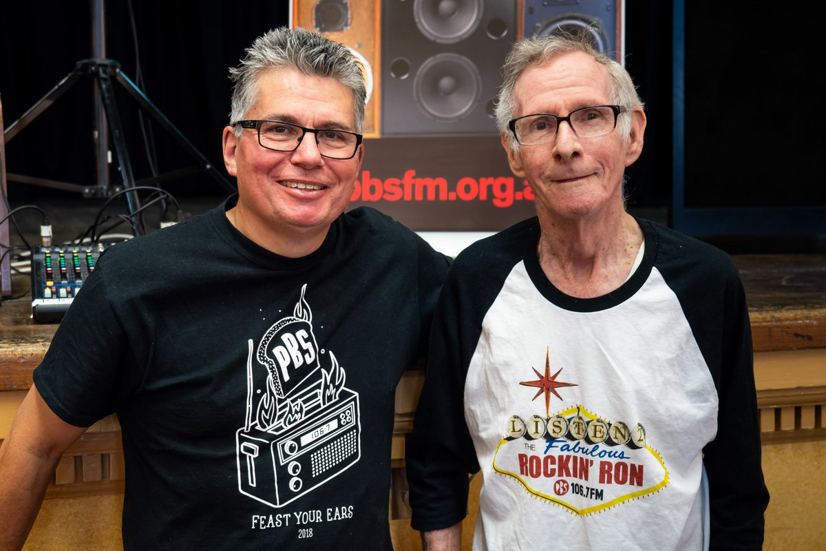 After 42 years broadcasting on PBS, ‘Rockin’ Ron Dickinson will hang up the headphones and wind up Magic Carpet Ride. The final show will air on April 14, so tune in and help us celebrate everything that Ron has done for PBS. More info here: pbsfm.org.au/news/farewell-… #pbsfm