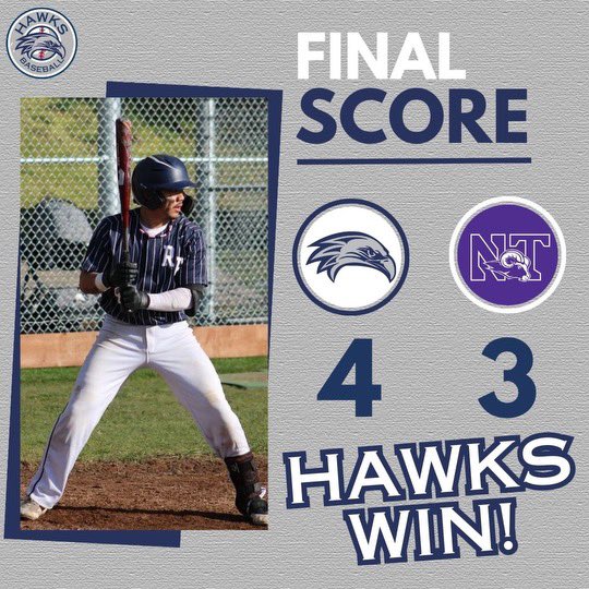 River Ridge Baseball (@rrhawksbaseball) on Twitter photo First league win!
<a href="/Jack_VonRueden/">Jack Von Rueden</a> with the CG on the mound.
<a href="/KelandJayce/">Keland Jayce Naputi Trinidad</a> with the go ahead 2 RBI hit with 2 outs in the top of the 7th.
Go Hawks! First league win!
<a href="/Jack_VonRueden/">Jack Von Rueden</a> with the CG on the mound.
<a href="/KelandJayce/">Keland Jayce Naputi Trinidad</a> with the go ahead 2 RBI hit with 2 outs in the top of the 7th.
Go Hawks!