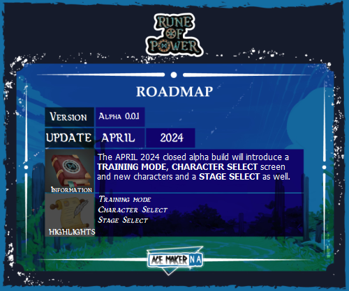 #indiedev #indiegames #IndieGameDev #indiegamedeveloper #3dgame #UnrealEngine 
Officially releasing the first roadmap for #RuneofPower
to ask questions more directly please consider joining 
AceMakerNA discord server: discord.gg/BQVCq6bfJA