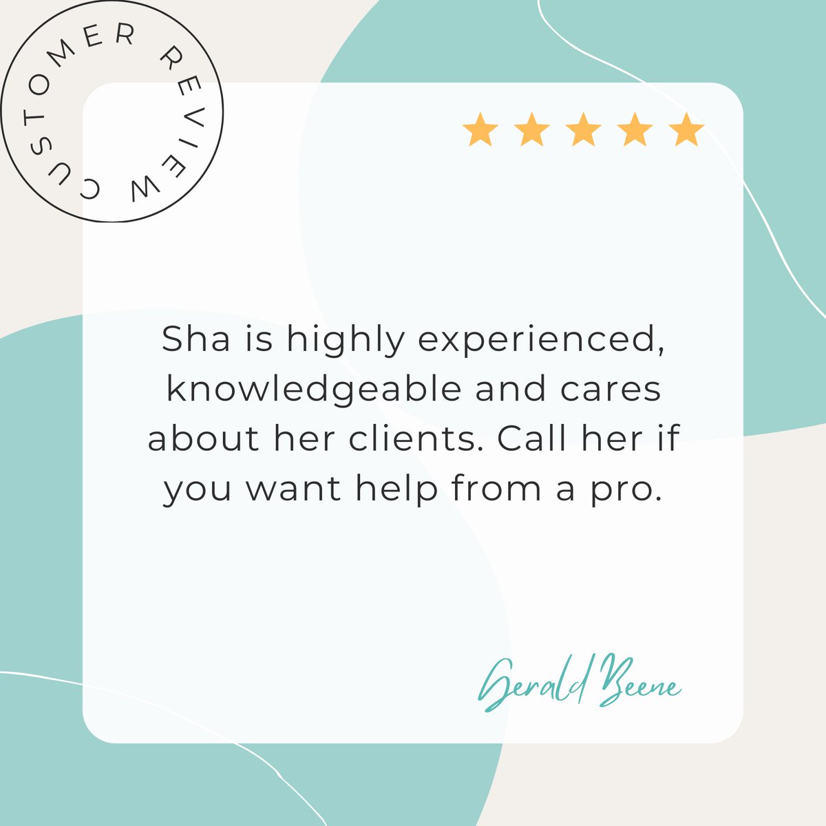 🌟 Grateful for your incredible 5-star review!  It was a pleasure assisting you! Thank you for trusting me with your real estate journey! 🏡

#HappyClients #realestatesuccess #dfwrealtor #texasrealtor #shasellsrealestate #shahairrealtor