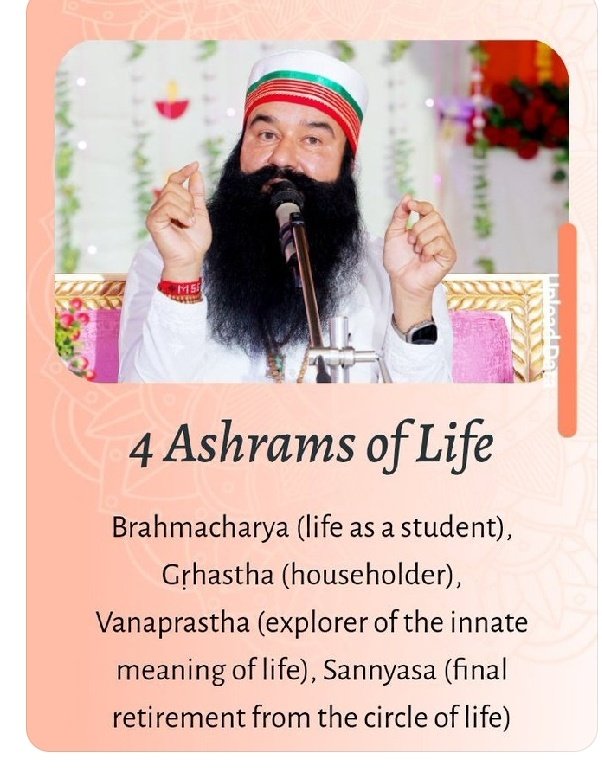 PoojaInsaa77's tweet photo. Every human being passes through four stages in his life and without devotion to God, his life is spent in troubles. Saint Dr MSG Insan inspires us to follow the four steps to live life in a simple way and worship God so that we can be happy.
#PowerOfCelibacy https://t.co/V2TJgIg5U0