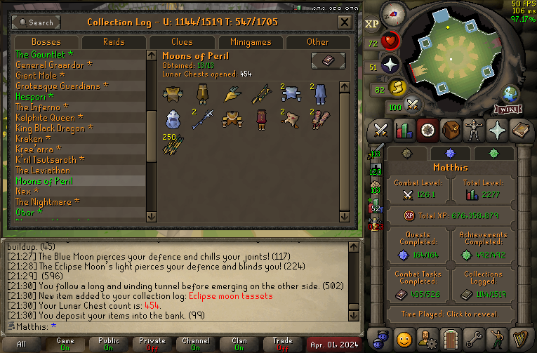 MatthisGG's tweet image. Moons of Peril 13/13 - 454 kc✅