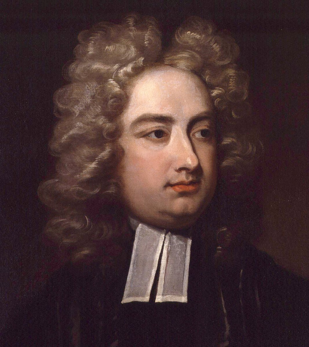 CoffeewClassics's tweet image. Happy April Fool's Day.

On this day, in 1708, Jonathan Swift -- years before publishing Gulliver's Travels and A Modest Proposal -- inflicted one of the first public April Fool's hoaxes on his reading public.

It was as harsh and brutal as you'd expect from him.

A thread: 🧵👇