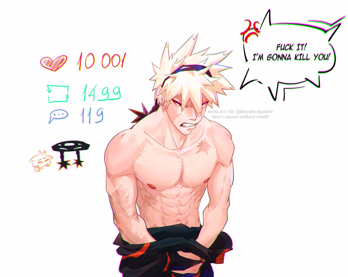 You've really deserved it, but it's going to be harder from here on out. Good luck :)

#爆豪勝己 #Bakugou #bakugoukatsuki #Bokunoheroacademia #MyHeroAcademia