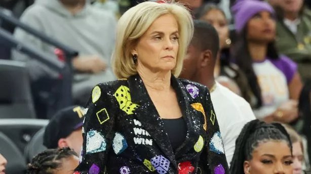 Kim Mulkey is said to be already looking past LSU’s loss to Iowa to focus on her hobby of sewing coats out of Dalmatian puppies. 

#IowavsLSU #KimMulkey 🏀