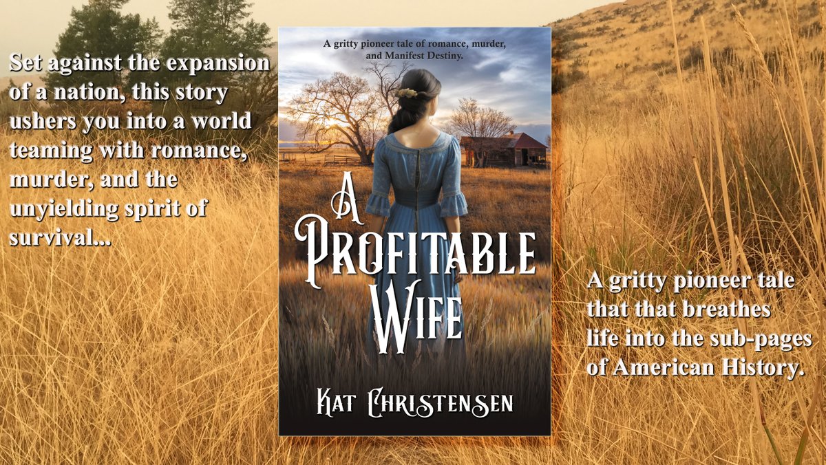 IMMERSE YOURSELF IN A RIVETING FRONTIER STORY ✨'A Profitable Wife' by Kat Christensen✨ 📚Escape to the vast, untamed beauty of the American frontier. Witness the clash of cultures and the spirit of raw survival in the Wild West. Kat Christensen's 'A Profitable Wife' revisits…