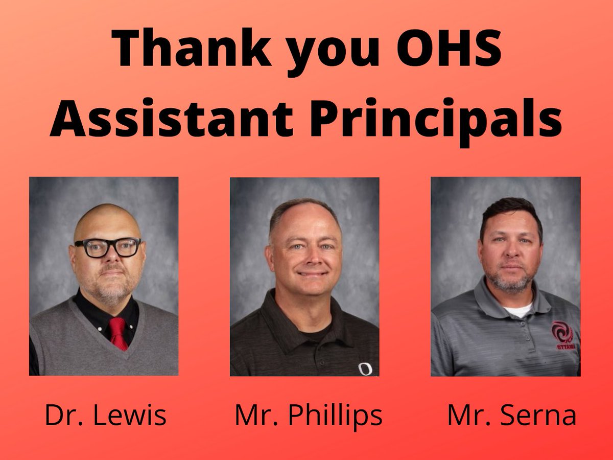 🎉 HUGE shout out to my three assistant principals! We could not do the work we do at OHS without them. Their dedication & willingness to go above & beyond does not go unnoticed!!#KSAPs24 #APWeek24 #CyclonePride