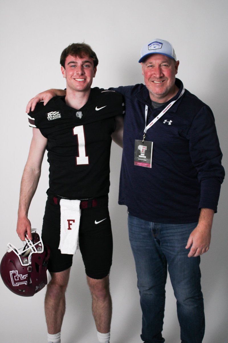 I had an amazing time at Fordham today! Thank you @_CoachWilks for having me out! @ArtAsselta @IgnatiusFB @CoachMmiller15 @PrepRedzoneIL