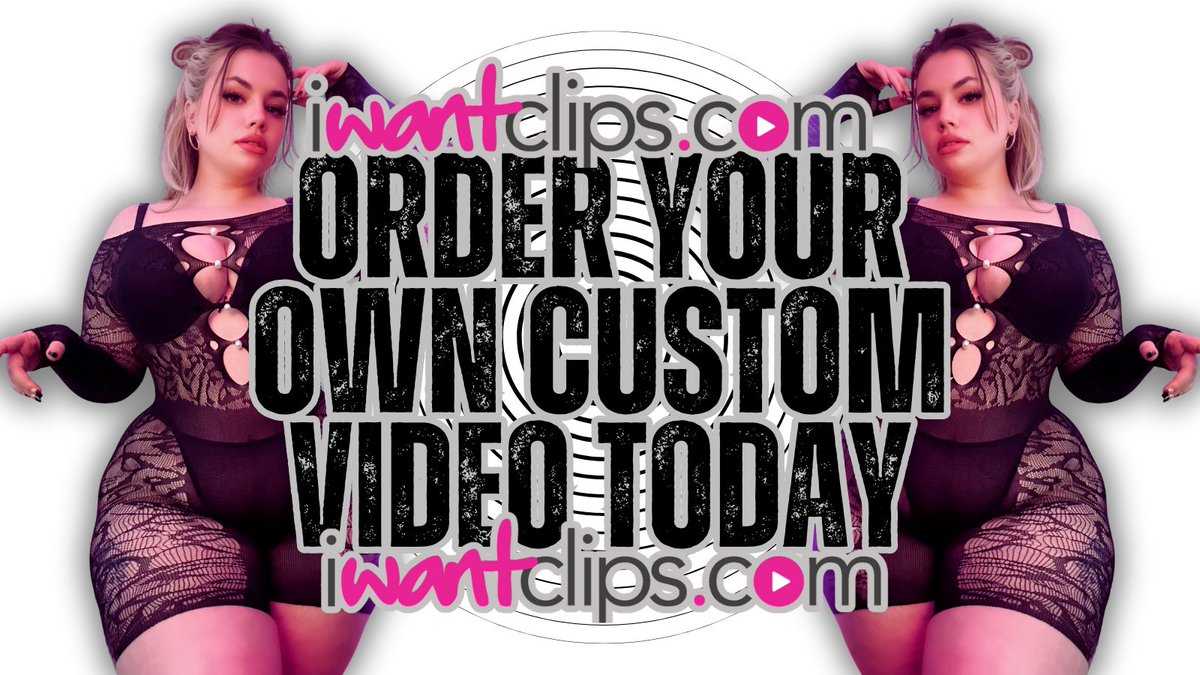 Order your own custom video from me today! iwe.one/MdEdx