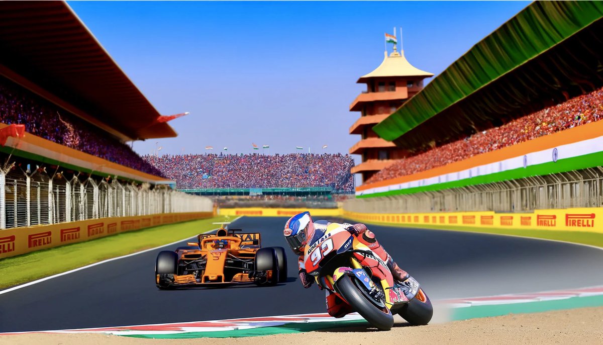 The good part of Liberty acquiring #MotoGP is the ‘potential’ revival of #F1 along with MGP sizzling the #IndianGP AND,  along with the @MotoGP riders, ‘hopefully’ seeing the @F1 stars back in #India at the @BuddhIntCircuit! 🇮🇳🇮🇳

#BringBackF1India #JapaneseGP #IndianF1Fans @F1…