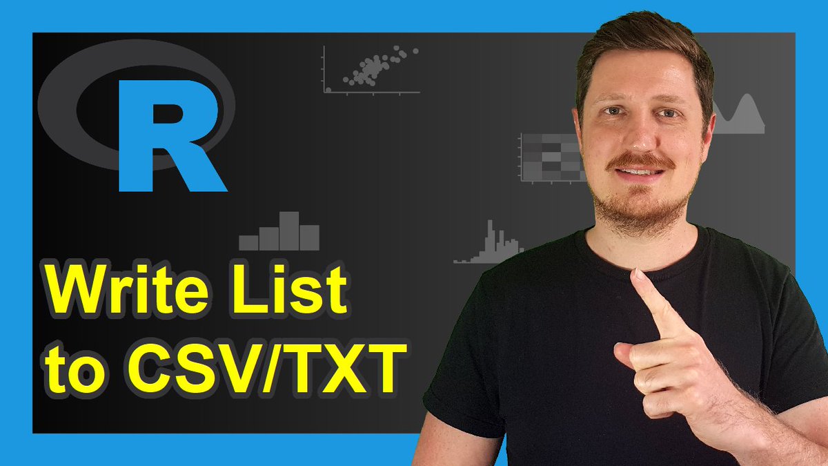 JoachimSchork's tweet image. How to export a list object to a CSV or TXT file in the R programming language: statisticsglobe.com/export-list-to…
#Statistical #StatisticalAnalysis #RStudio #RStats