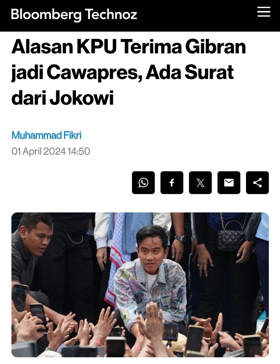 .
.
Wujud kasih sayang seorang Ayah
Buwat Anaknya

Presiden-Presiden yang lalu
kudu sungkem ini sama Jokowi

Mesti banyak belajar gimana memaksimalkan Jabatan buat Anak Cucu tercinta
.
.